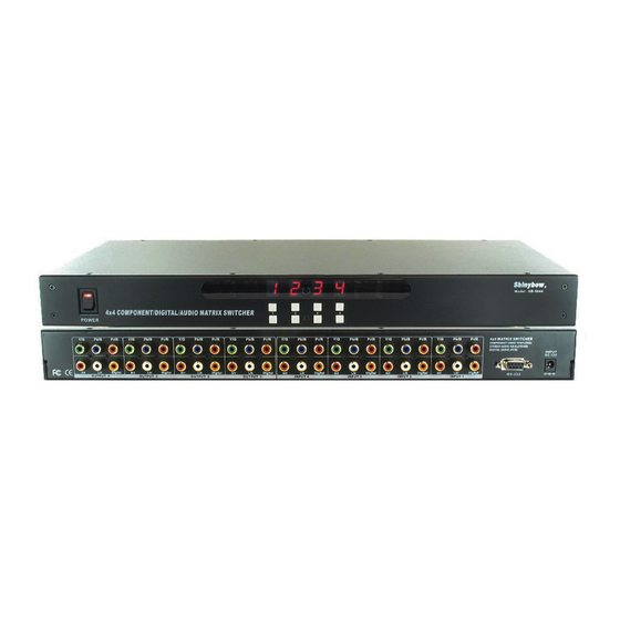 Shinybow USA SB-5644 Instruction Manual