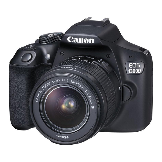 Canon EOS 1300D Instruction Manual