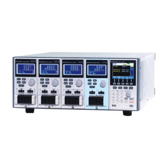 GW Instek PEL-2002 User Manual