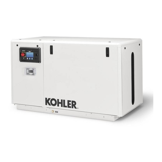 Kohler 23EFOZ Installation Instructions Manual
