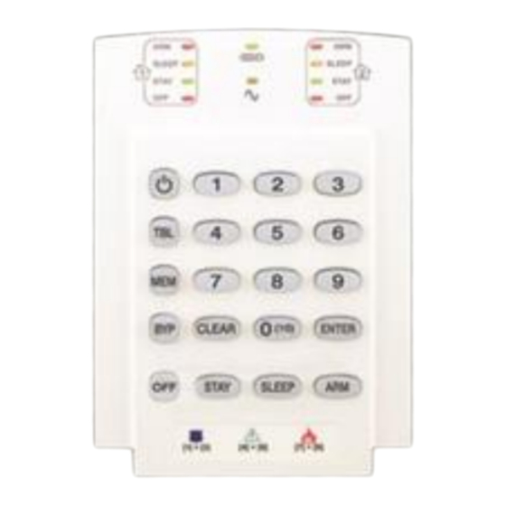 Paradox SP5500 Quick Setup Manual