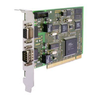 HMS IXXAT iPC-I 320/PCI II Hardware Manual