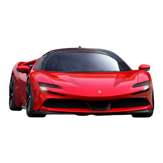 Ferrari SF90 STRADALE 2020 Manuals