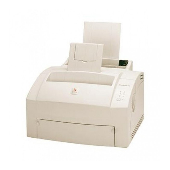 Xerox DocuPrint P8ex Reference Manual