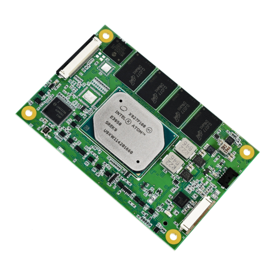 WinSystems COMeT10-3900 Manuals