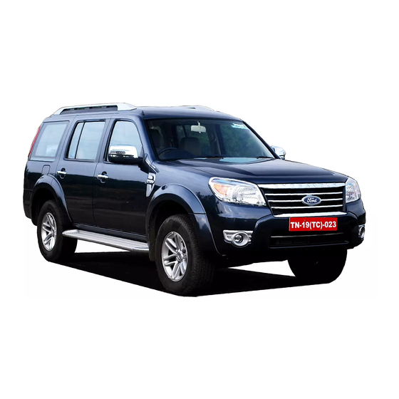 Ford EVEREST 2009 Manual