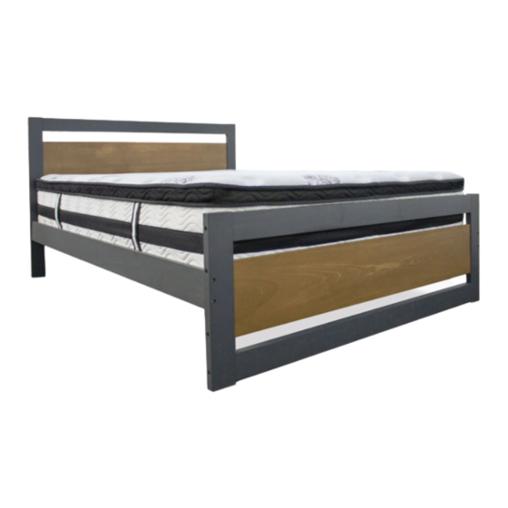 LV Furniture ALEXIS Queen size bed frame Assembly Instructions