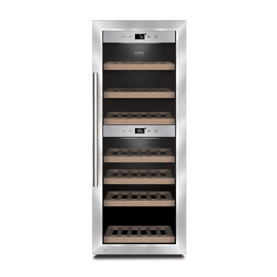 CASO DESIGN WineComfort 380 Smart Original Operating Manual