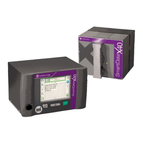 Dover markem-imaje SmartDate X40 Manual