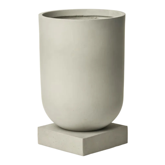 Bolia Podium Flowerpot Series Product Manual