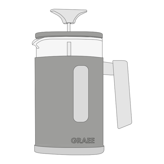 Graef MFP12EU Operating Instructions Manual