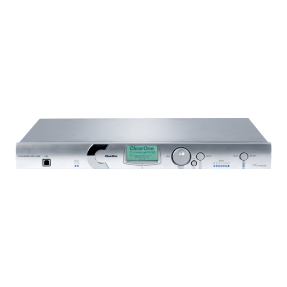 ClearOne CONVERGE PRO 880T Installation & Operation Manual