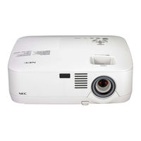 NEC NP410G User Manual