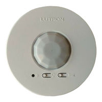 Lutron Electronics Radio Powr Savr LRF5-OCR2B-P Installation Instructions And Owner's Manual