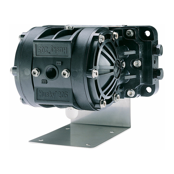 Graco Husky 205 Instructions-Parts List Manual