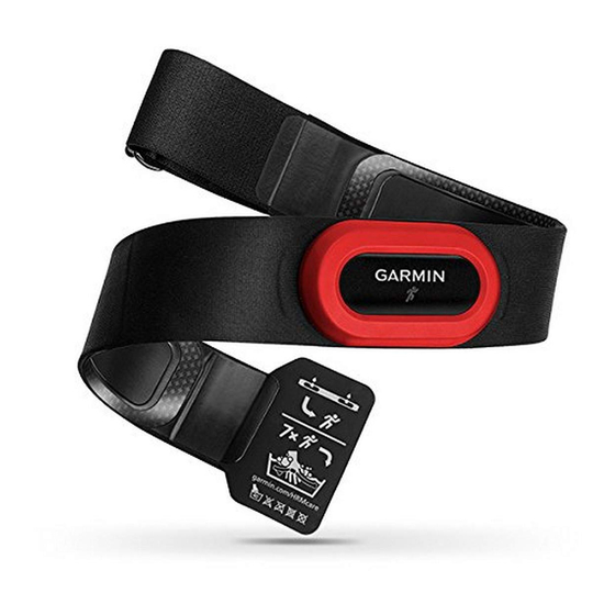Garmin HRM-Run Instructions Manual