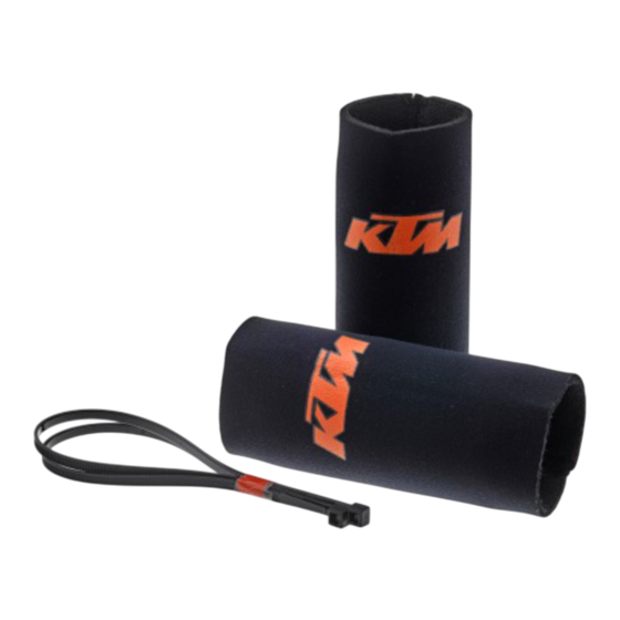 KTM Power Parts 78001095000 Quick Start Manual