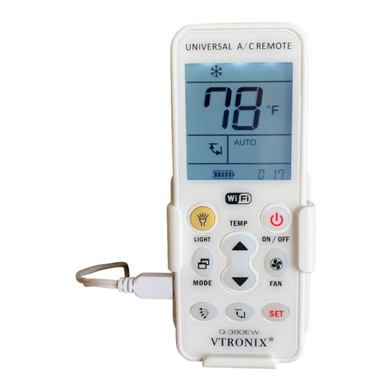 Vtronix Q380-EW Quick Start Manual