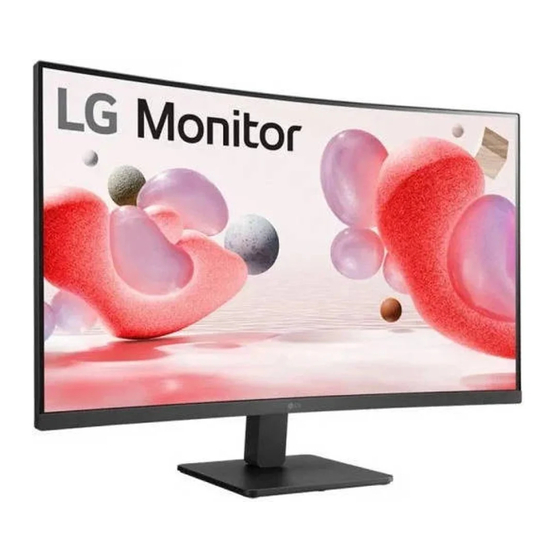 LG 32MR50C Quick Setup Manual