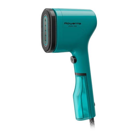 Rowenta Pure Pop DR20 Series Manual