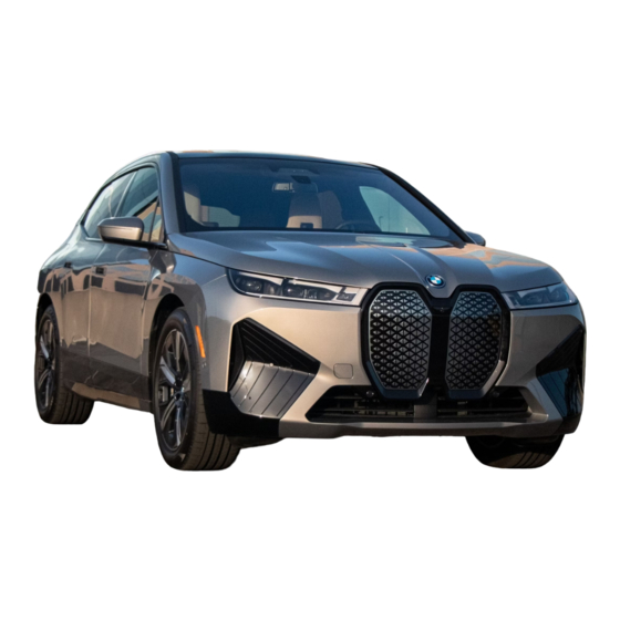 BMW iX 2024 Owner's Handbook Manual