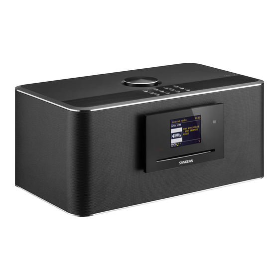 Sangean DDR-75BT Manual