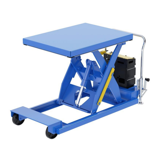 Vestil PST Series Manual