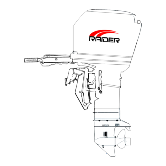 Raider Outboard Motor Owner's Manual