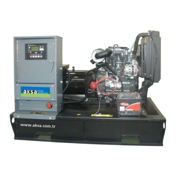 Aksa ALP 8 Installation & Operation Manual