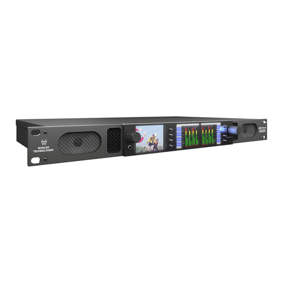 Wohler AMP1-16V-MD User Manual