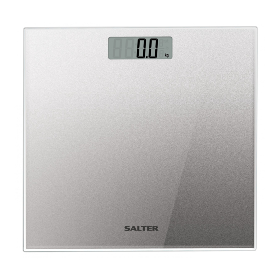 Salter 9275 Instructions And Guarantee