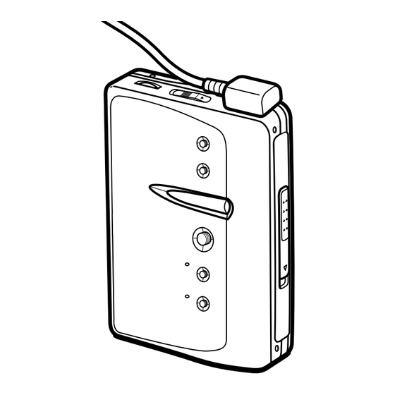 Sony Walkman WM-EX530 Operating Instructions