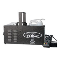 CITC FOG-MAX 100092 Operating Instructions Manual