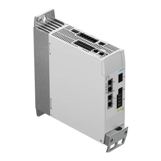Festo CMMT-ST-C8-1C-S0 Series Operating Instructions Manual