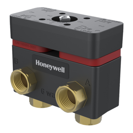 Honeywell VB6 Series Installation Instructions Manual