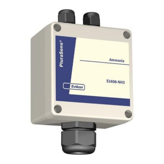Evikon PluraSens E2608-NH3-P User Manual