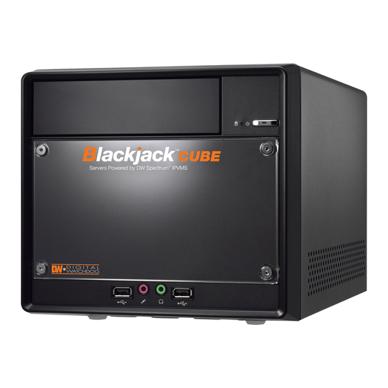Digital Watchdog lackjack DW-BJCUBE4T-DL Quick Start Manual