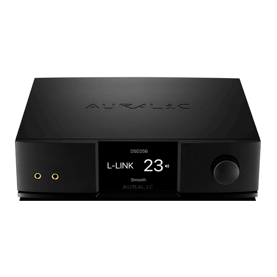 Auralic VEGA G2.2 User Manual