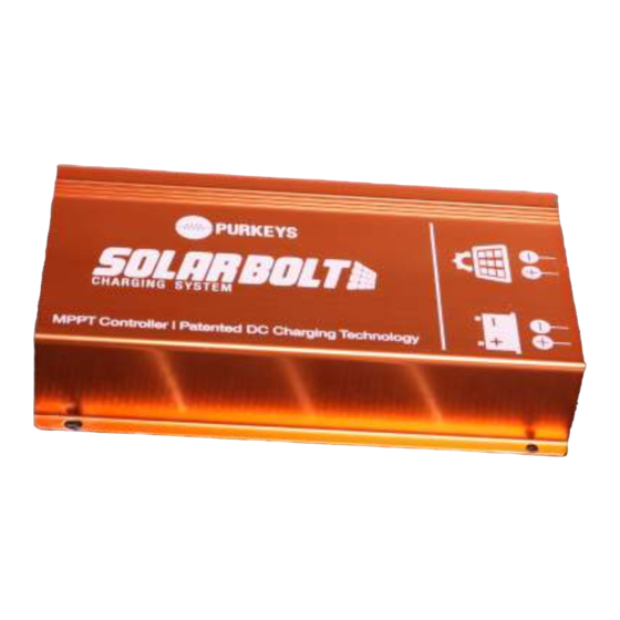 Purkeys SOLAR BOLT Installation Manual
