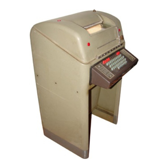 Teletype 28 Manual