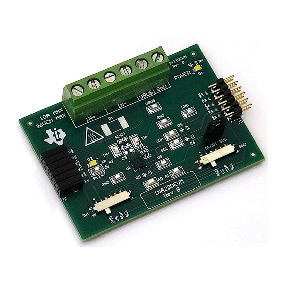 Texas Instruments INA230 User Manual