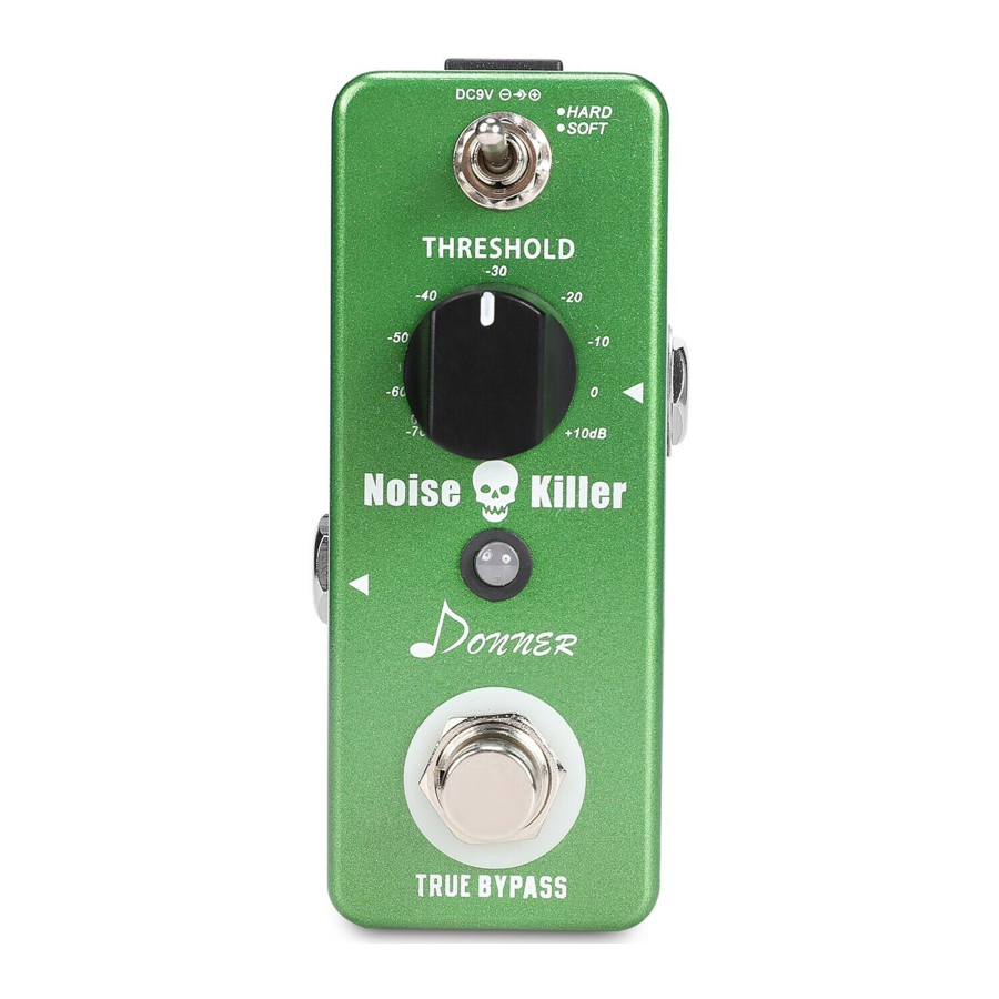 Donner Noise Killer - Smart Gate Pedal Manual