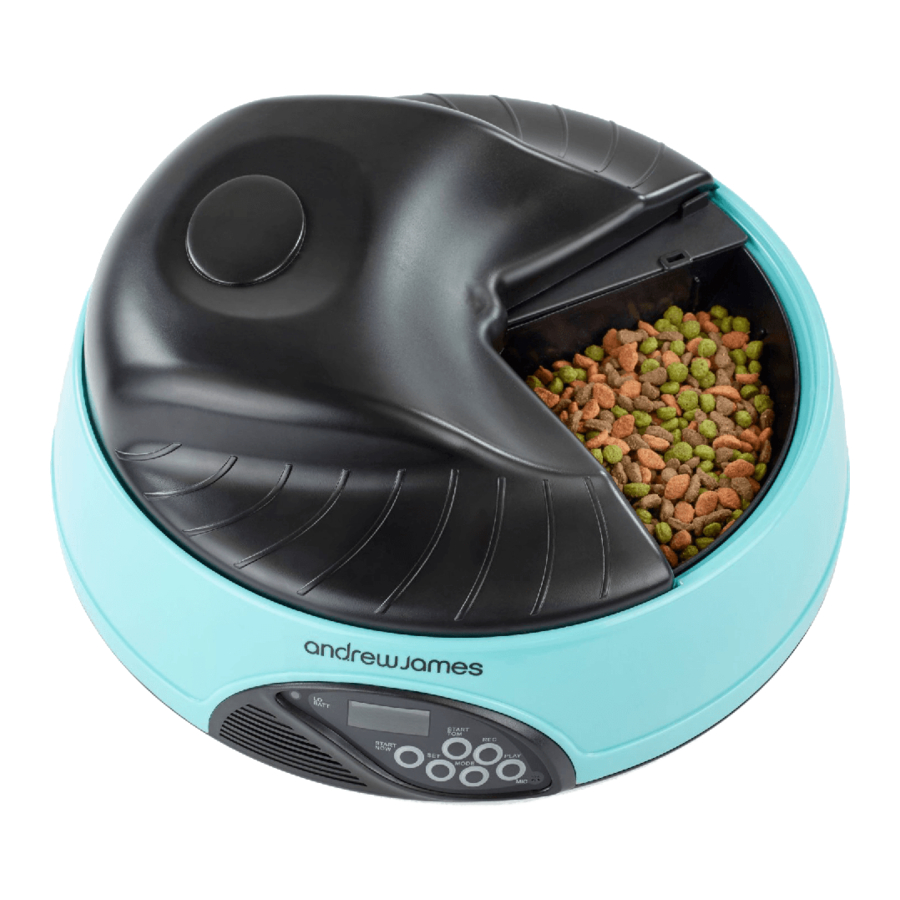 Andrew james 6 shop day pet feeder