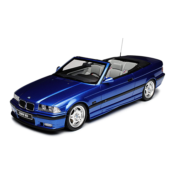 BMW E36 Coupe Electrical Troubleshooting Manual