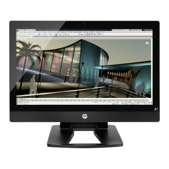 HP Z1 User Manual