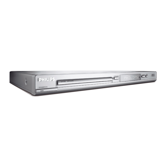 Philips DVP 3040 Quick Start Manual