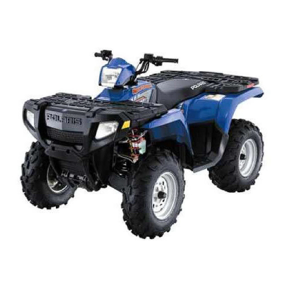 Polaris Sportsman 800 EFI Owner's Manual