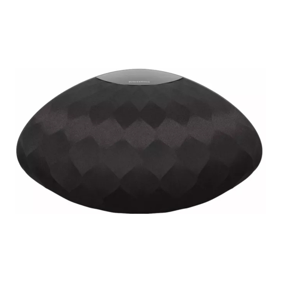 Bowers & Wilkins Formation Wedge Manual