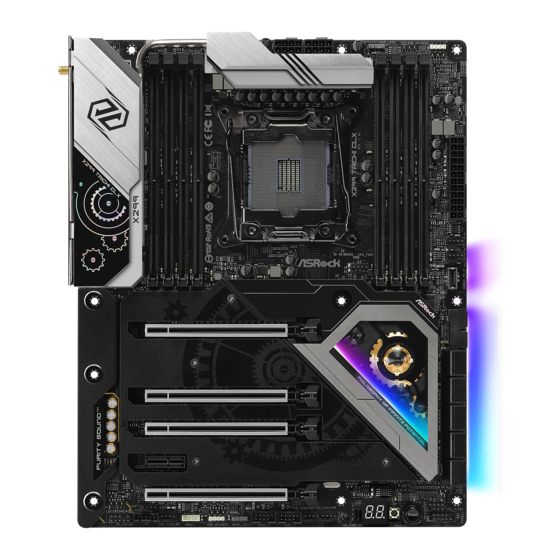 ASROCK X299 TAICHI CLX User Manual
