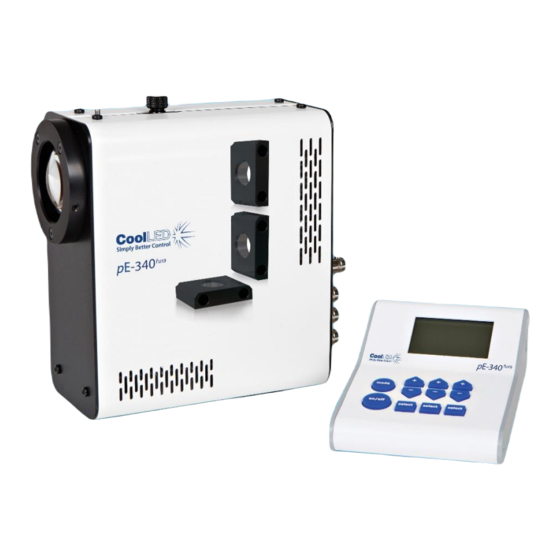 CoolLED pE-340 fura Quick Start Manual